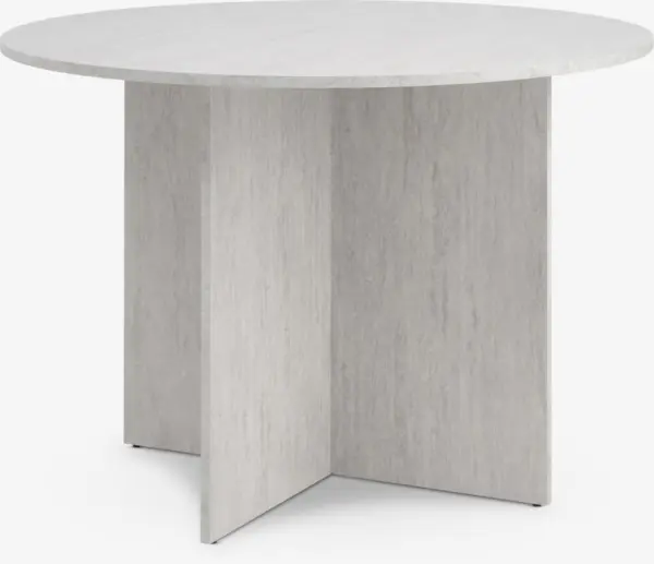 JYSK Masă KRONDAL &Oslash;110 aspect travertin