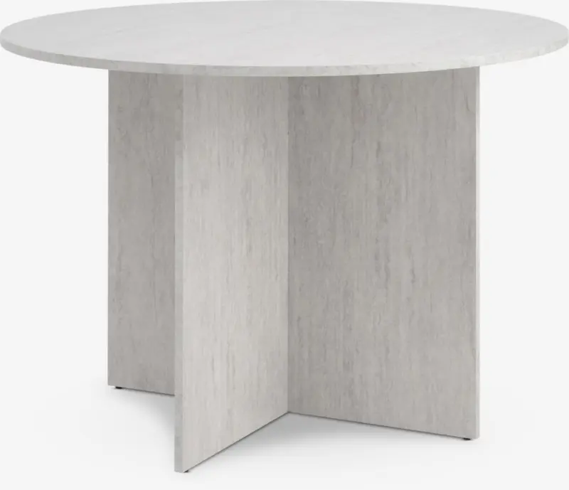 JYSK Masă KRONDAL &Oslash;110 aspect travertin