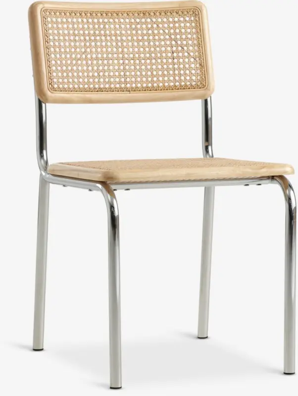 JYSK Scaun HASSING ratan/crom