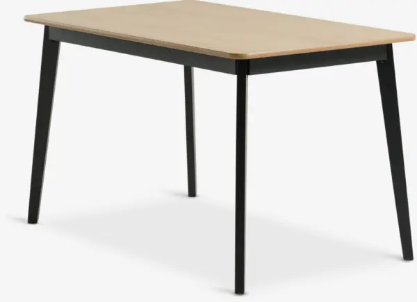 JYSK Masă JEGIND 80x130 stejar natur/negru