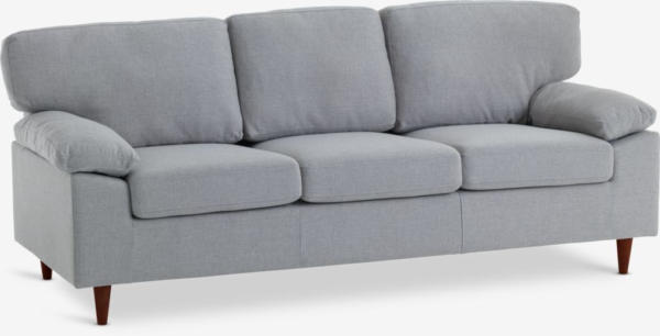 JYSK Canapea GEDVED 3 locuri gri deschis