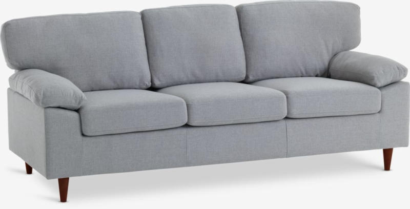 JYSK Canapea GEDVED 3 locuri gri deschis