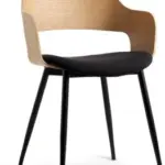 JYSK JYSK Scaun HVIDOVRE stejar natur/negru