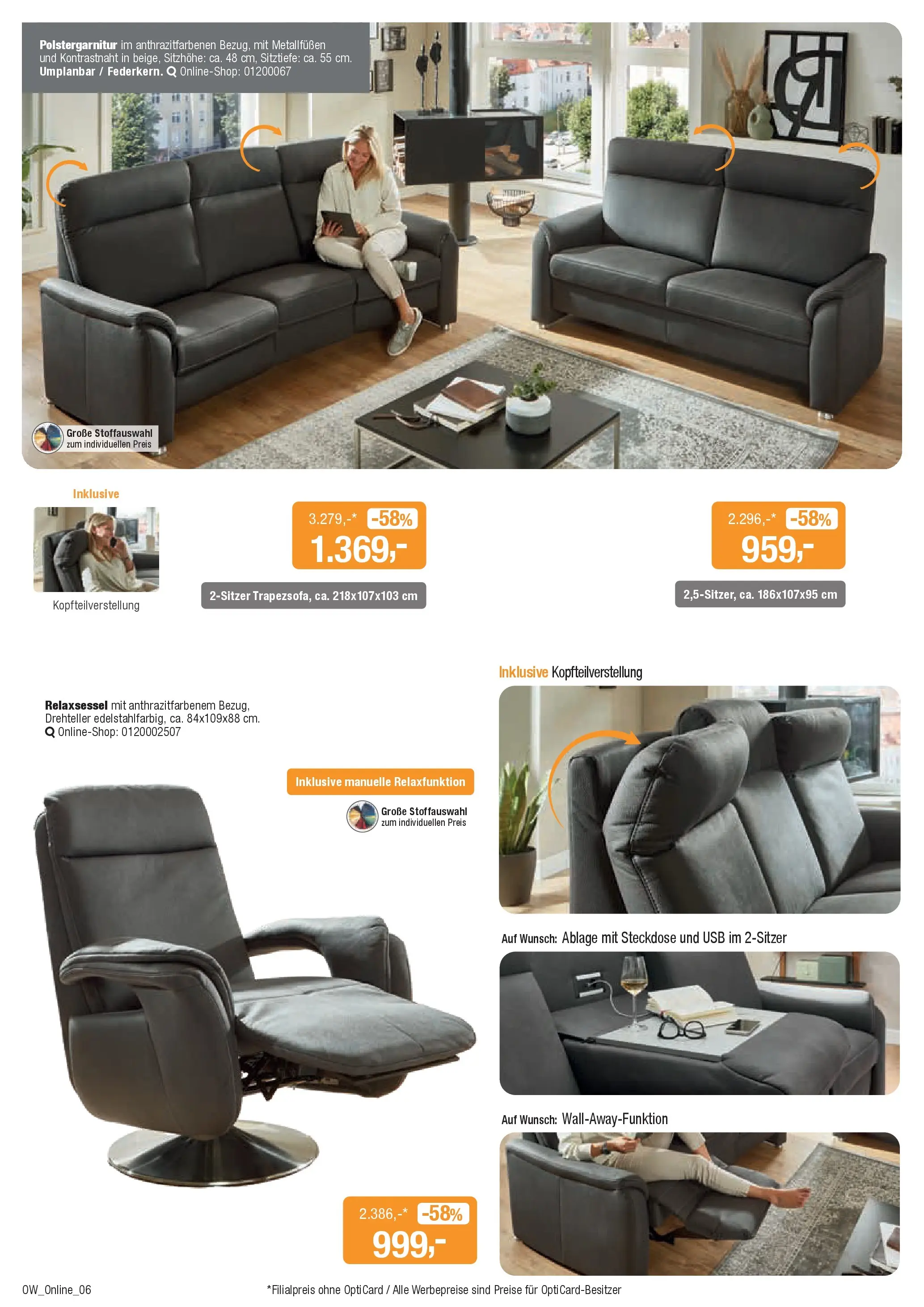 Entdecke - Aktuelle Angebote (ab 08.12.2025) zum Blättern | Seite: 6 | Produkte: USB, Relaxsessel, Steckdose