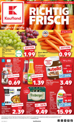 Kaufland prospekt Zeulenroda	 ab 10.09.2025 gültig