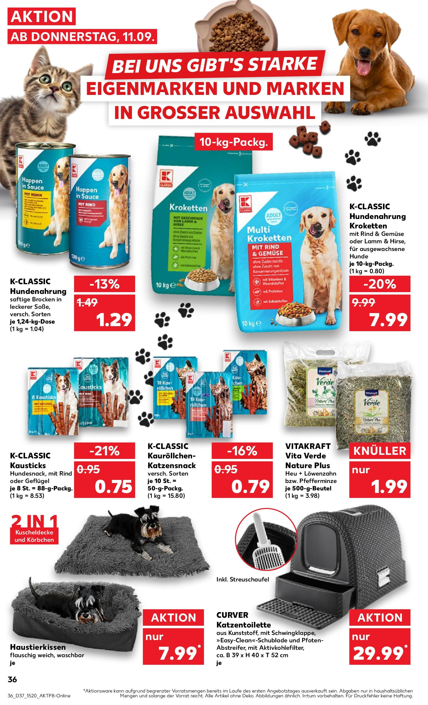 Prospekt Kaufland ab 10.09.2025 » Angebote Online zum Blättern | Seite: 36 | Produkte: Gemüse