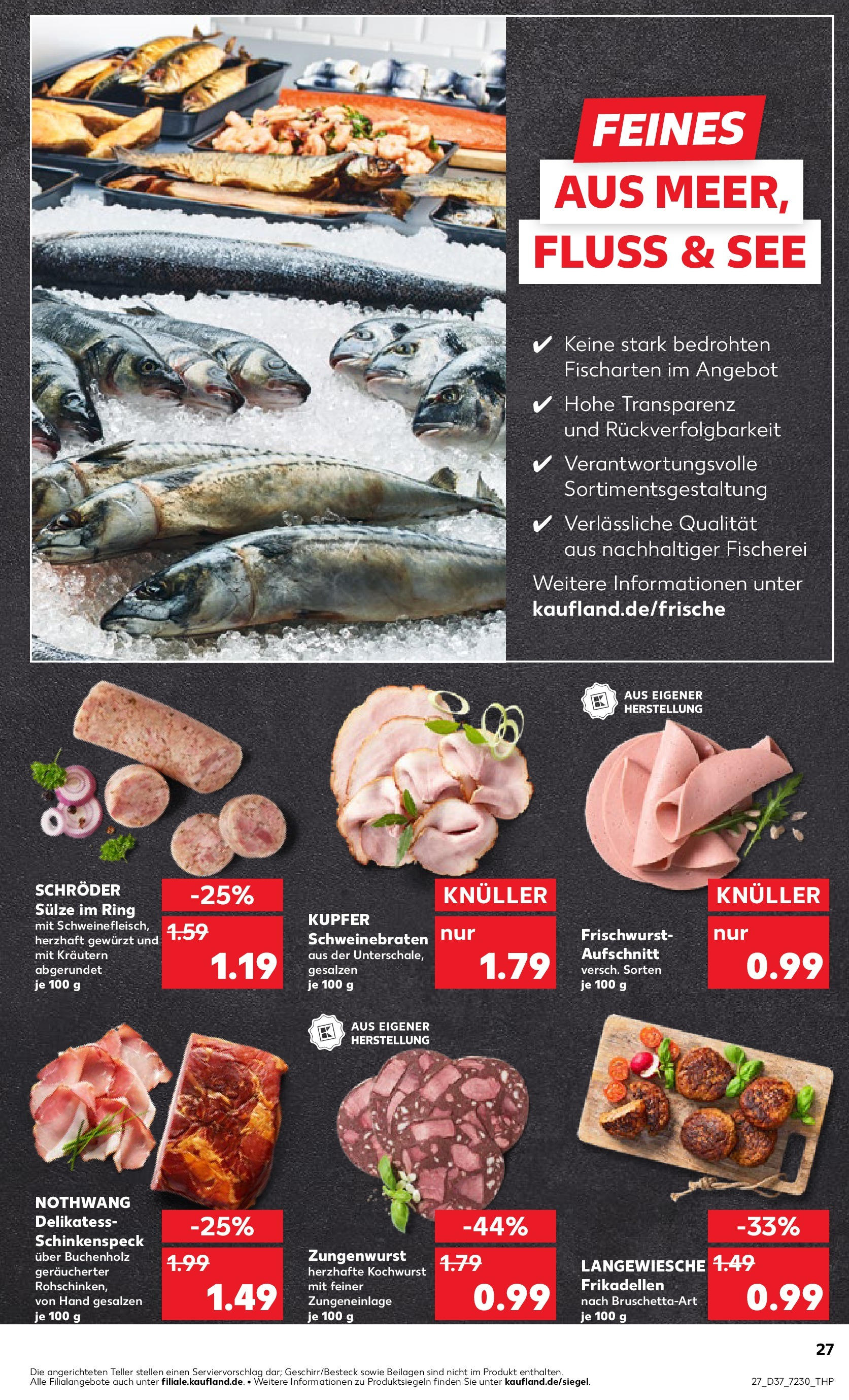 Prospekt Kaufland ab 11.09.2025 » Angebote Online zum Blättern | Seite: 27
