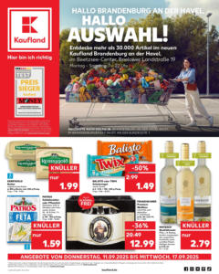 Kaufland prospekt Brandenburg An Der Havel	 ab 11.09.2025 gültig