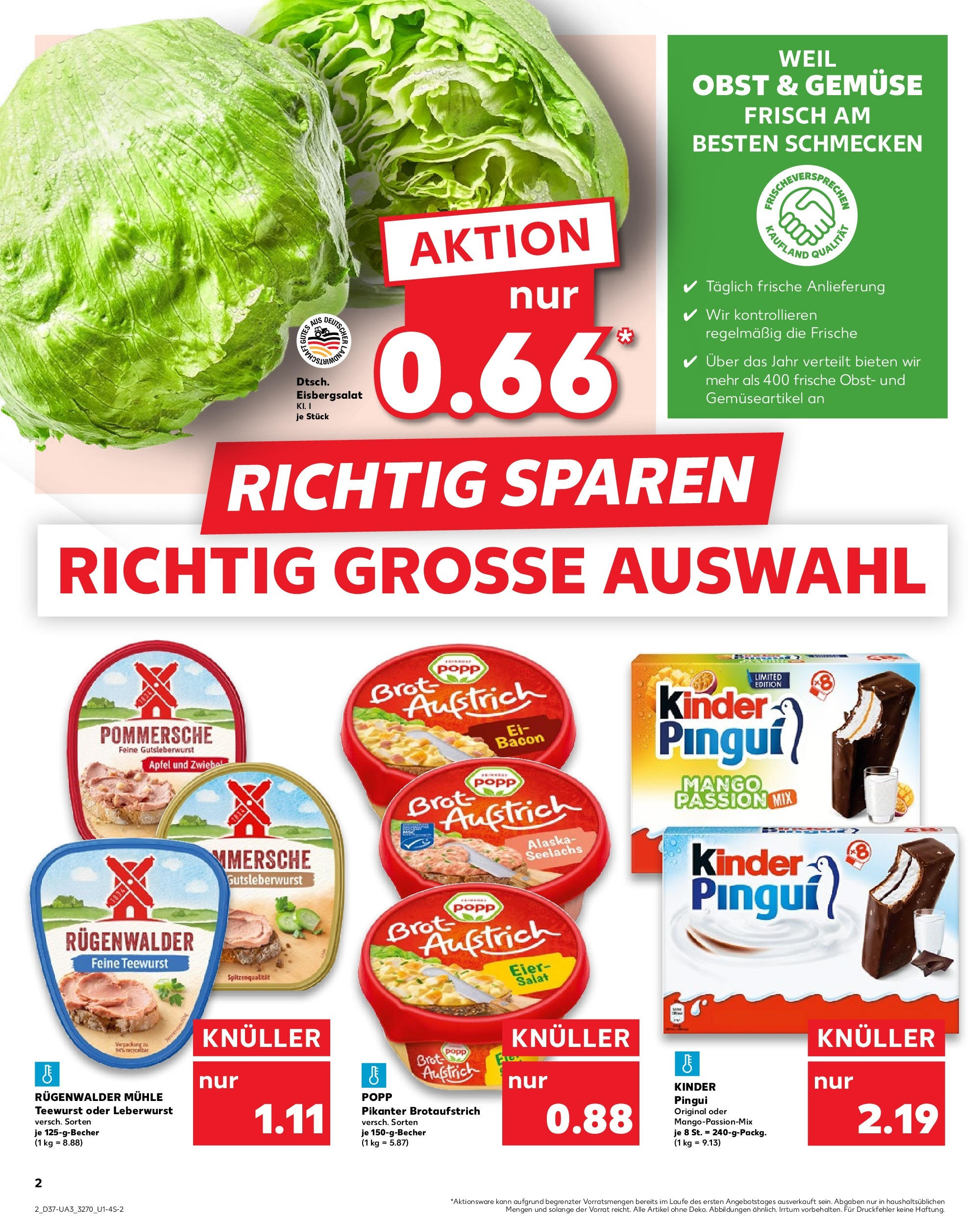 Prospekt Kaufland ab 11.09.2025 » Angebote und Werbung Online | Seite: 2 | Produkte: Mühle, Äpfel, Eisbergsalat, Gemüse Prospekt Kaufland ab 11.09.2025 » Angebote Online zum Blättern | Seite: 2 | Produkte: Mühle, Äpfel, Eisbergsalat, Gemüse