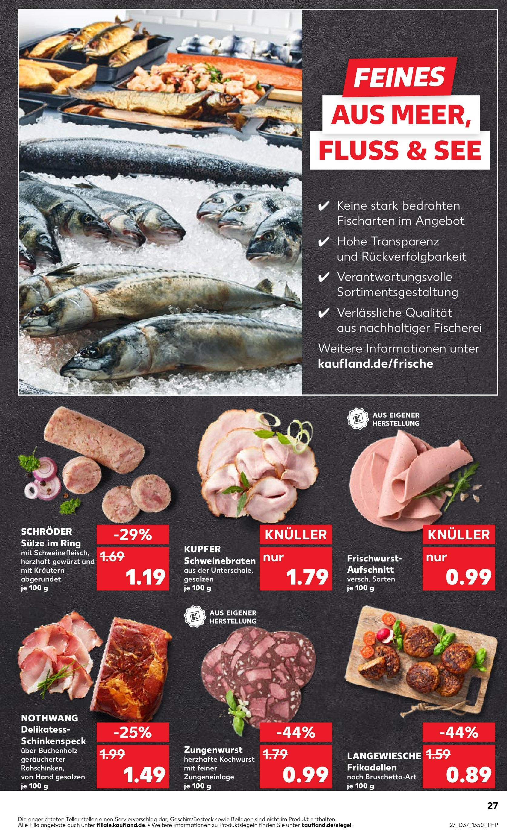 Prospekt Kaufland ab 11.09.2025 » Angebote und Werbung Online | Seite: 27 Prospekt Kaufland ab 11.09.2025 » Angebote Online zum Blättern | Seite: 27