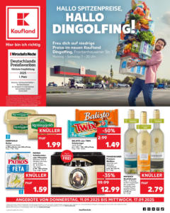 Kaufland prospekt Dingolfing	 ab 11.09.2025 gültig