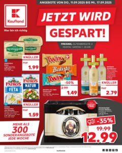 Kaufland prospekt Freising	 ab 11.09.2025 gültig