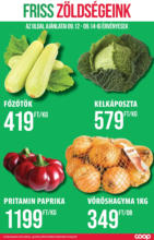 COOP Szolnok újság érvényessége - 2025.09.17-ig