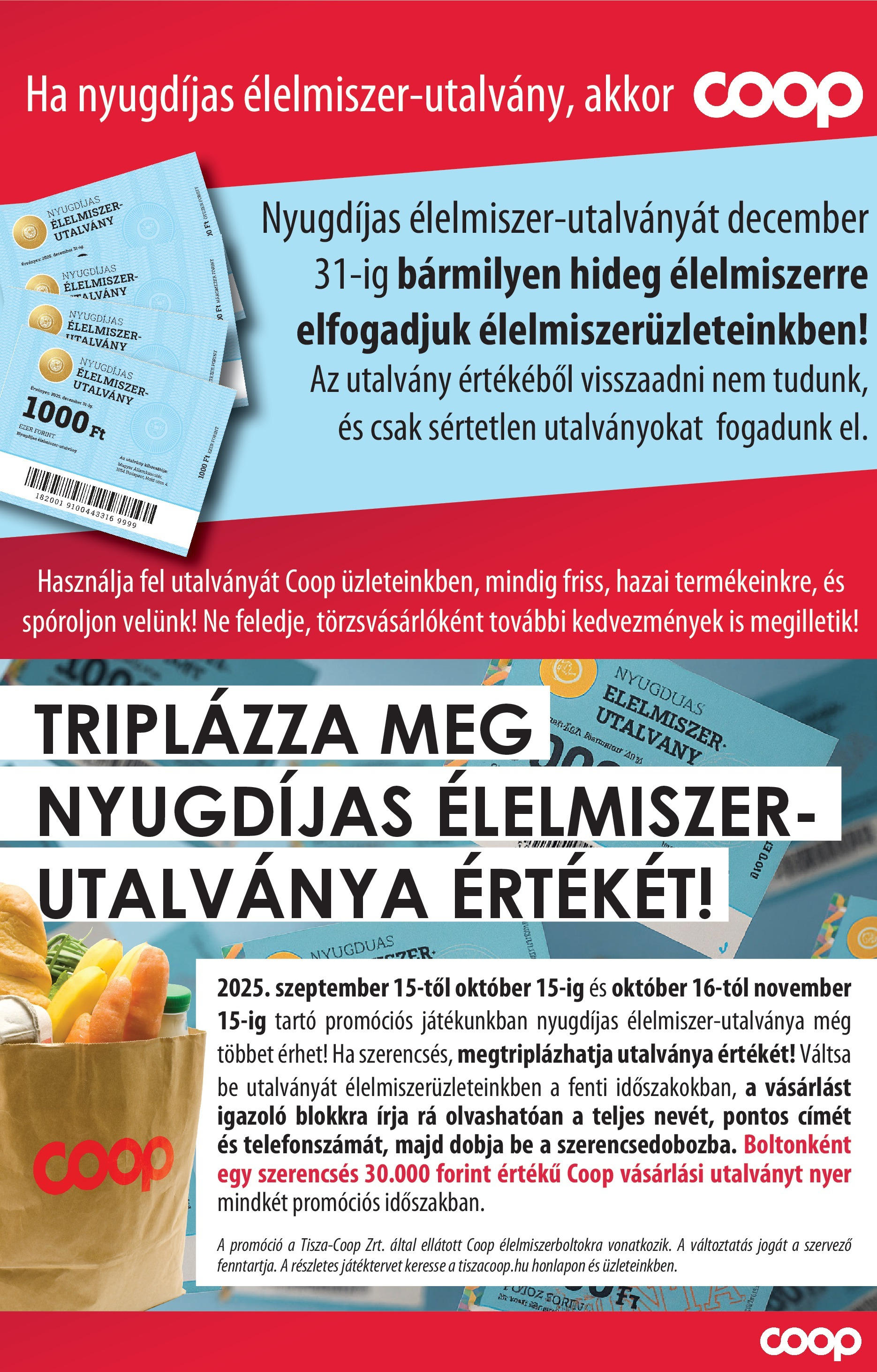 Akciós újság új COOP Szolnok - 2025.09.11. -tól/töl ⏳ | Oldal: 3 COOP Szolnok Akciós újság - 2025.09.11. -tól/töl > akció, lapozható szórólap 🛍️ | Oldal: 3