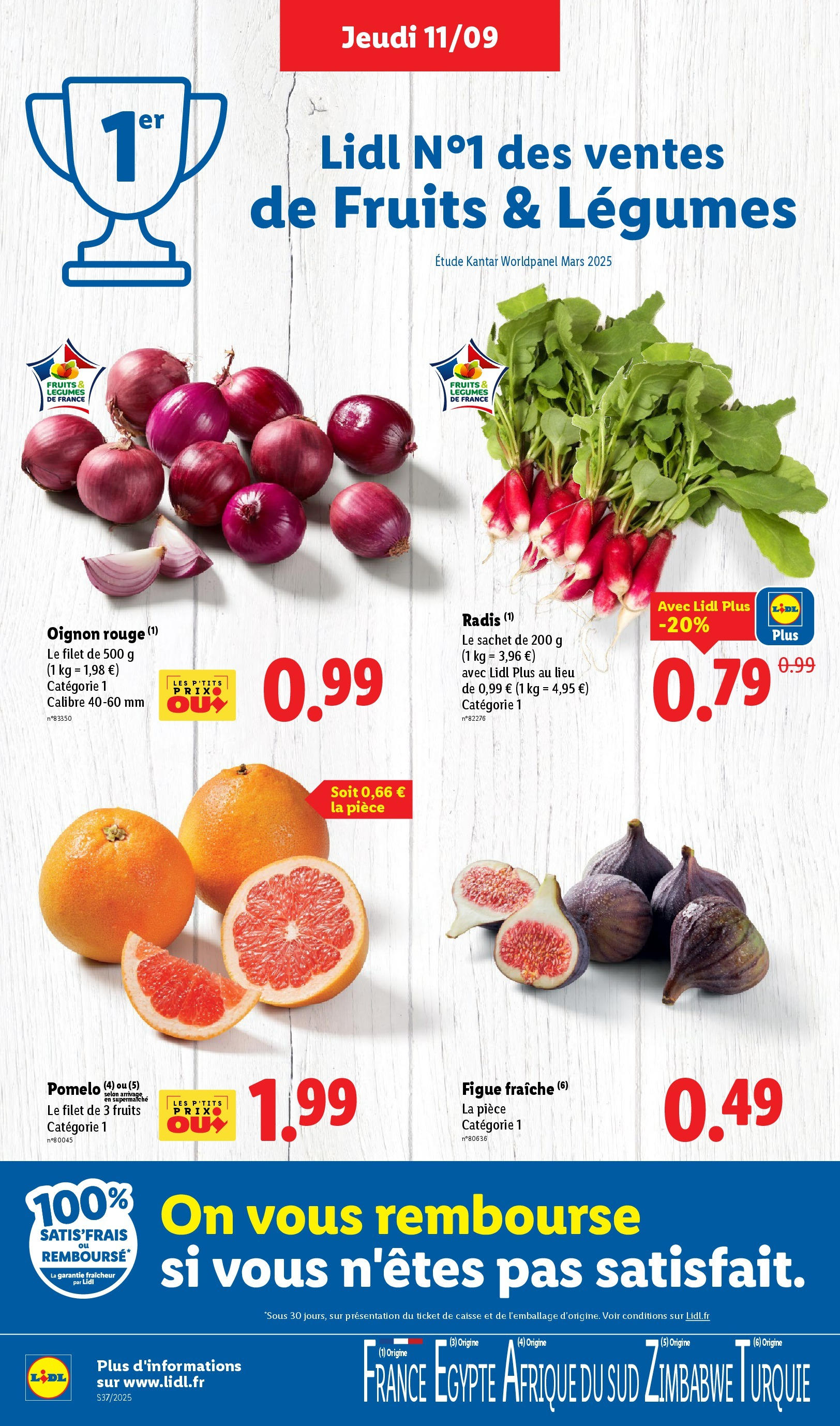 Catalogue LIDL du 11/09/2025 | Promo prospectus en ligne | Page: 2 | Produits: Figue, Radis, Figue fraîche, Oignon Catalogue LIDL du 11/09/2025 | Promo prospectus en ligne | Page: 2 | Produits: Figue, Radis, Figue fraîche, Oignon