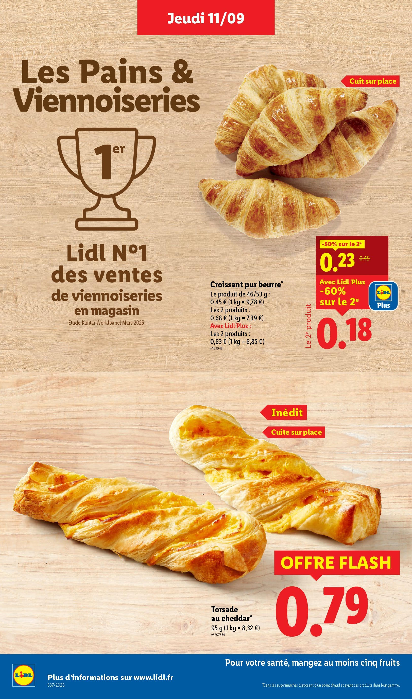 Catalogue LIDL du 11/09/2025 | Promo prospectus en ligne | Page: 8 | Produits: Viennoiseries Catalogue LIDL du 11/09/2025 | Promo prospectus en ligne | Page: 8 | Produits: Viennoiseries