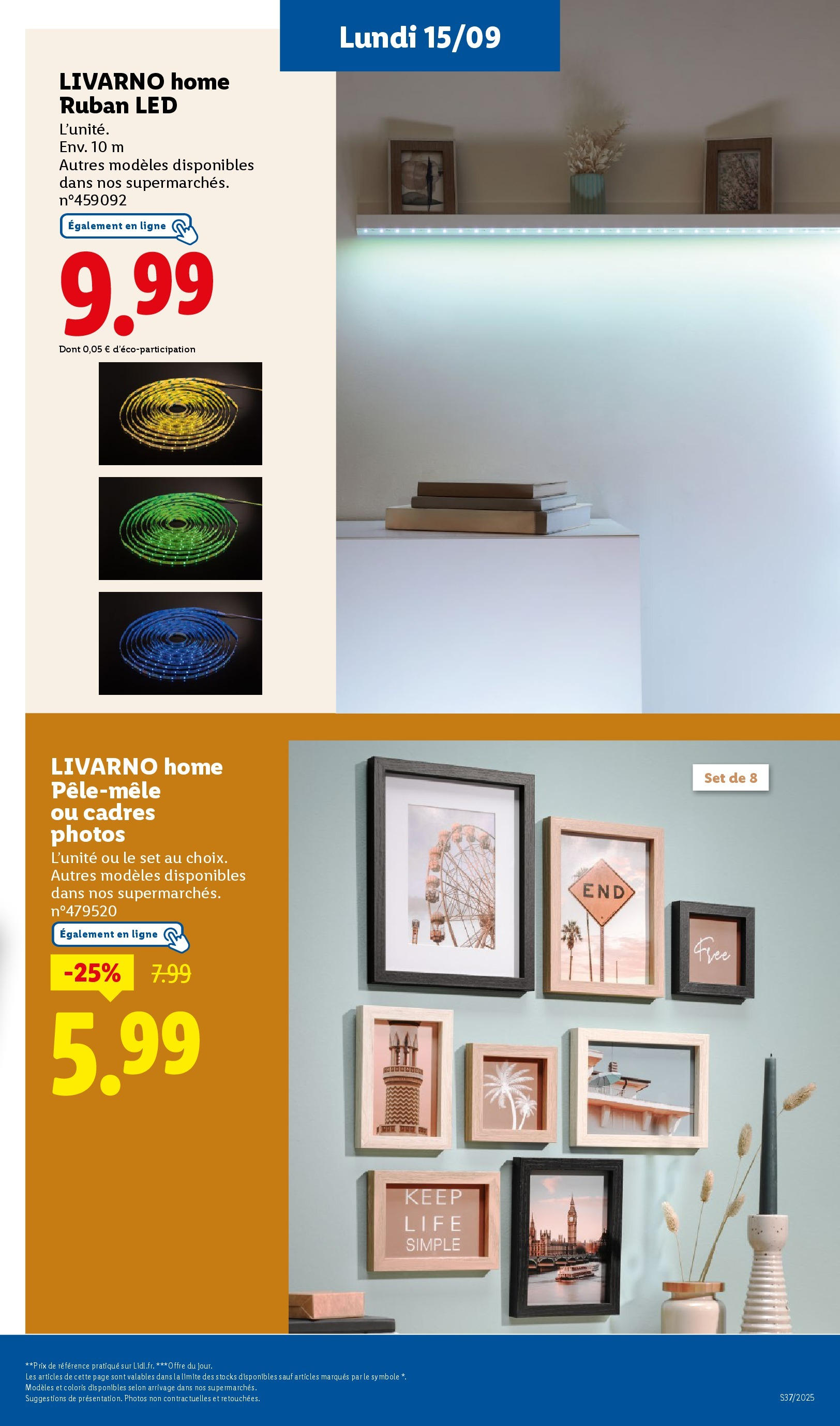 Catalogue LIDL du 11/09/2025 | Promo prospectus en ligne | Page: 65 Catalogue LIDL du 11/09/2025 | Promo prospectus en ligne | Page: 65