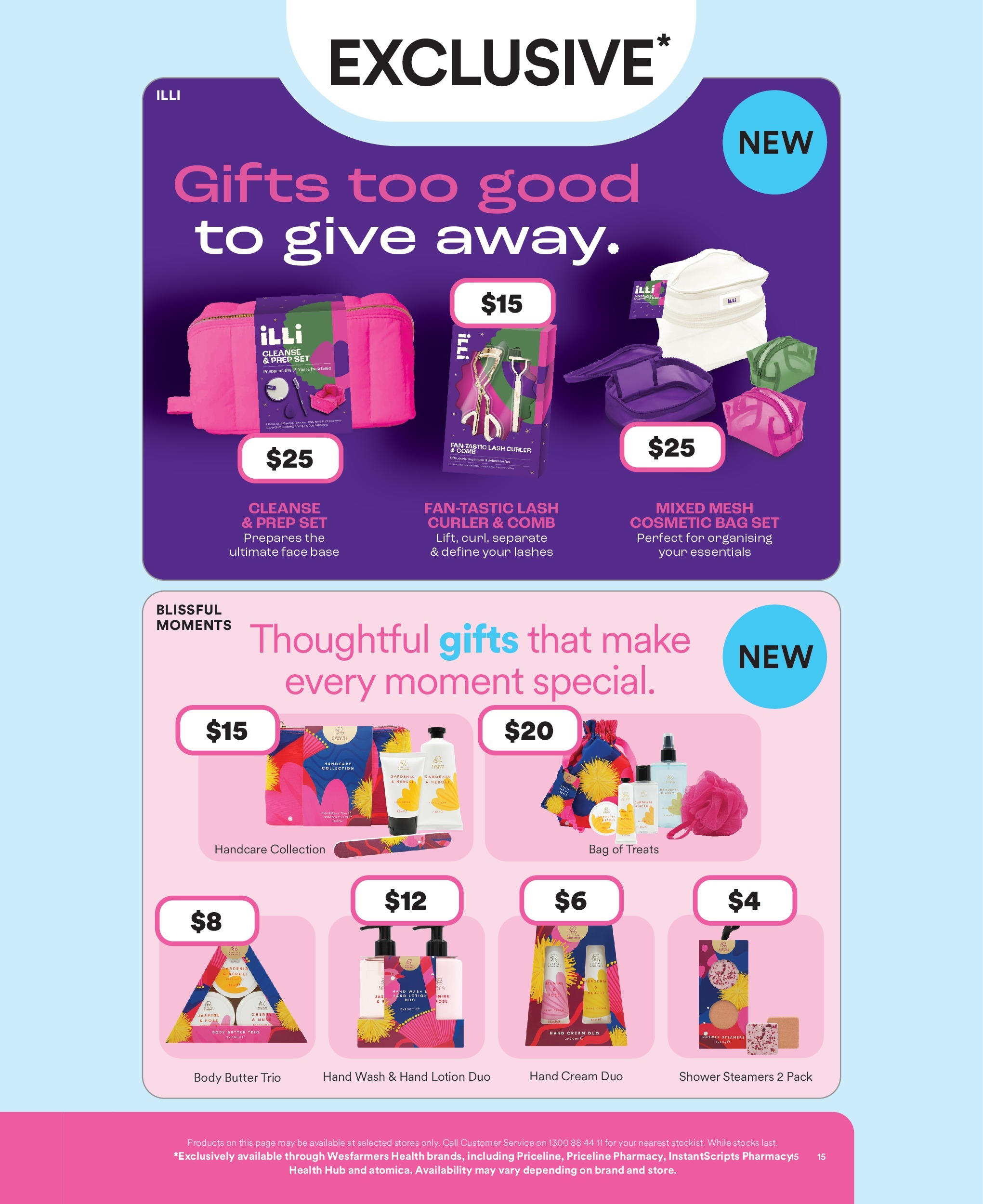 Priceline Pharmacy - Spring - 10/09/2025 > weekly / monthly specials | Page: 3 | Products: Butter, Body butter, Hand cream, Hand wash
