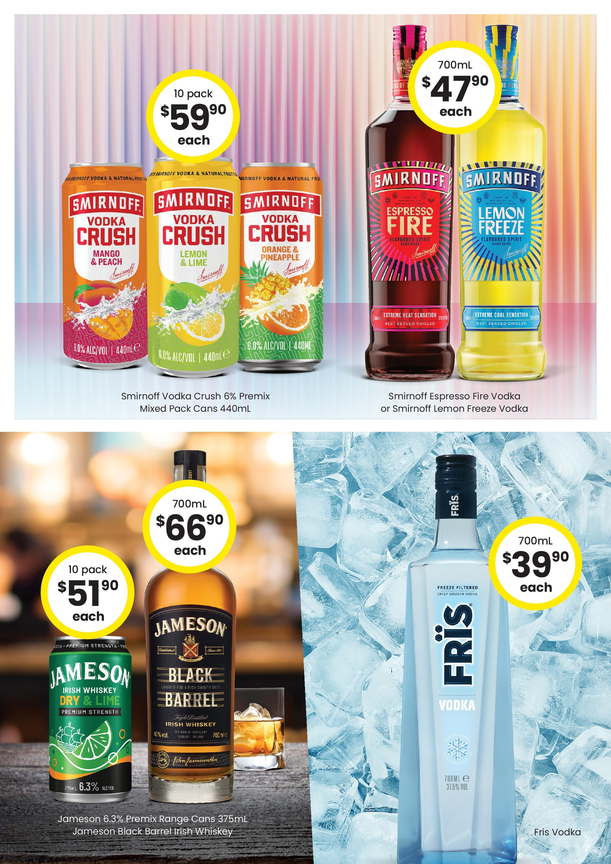 The Bottle-O weekly catalogue from 08/09/2025 ?️ | Page: 2 | Products: Pineapple, Vodka, Peach, Lime The Bottle-O Catalogue Burdell - 08/09/2025 > weekly / monthly specials | Page: 2 | Products: Pineapple, Vodka, Peach, Lime