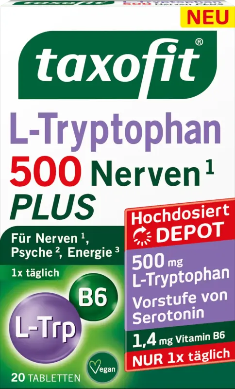 taxofit L-Trypthophan 500 Tabletten