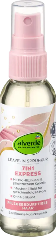 alverde NATURKOSMETIK Leave-In Spr&uuml;hkur Express 7in1