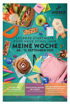 Entdecke - Hieber's Frischecenter: Meine Woche ab 07.09.2025 gültig
