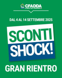 Sconti shock!