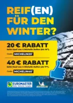 EUROMASTER Testkampagne Reifenwechsel - bis 12.10.2025