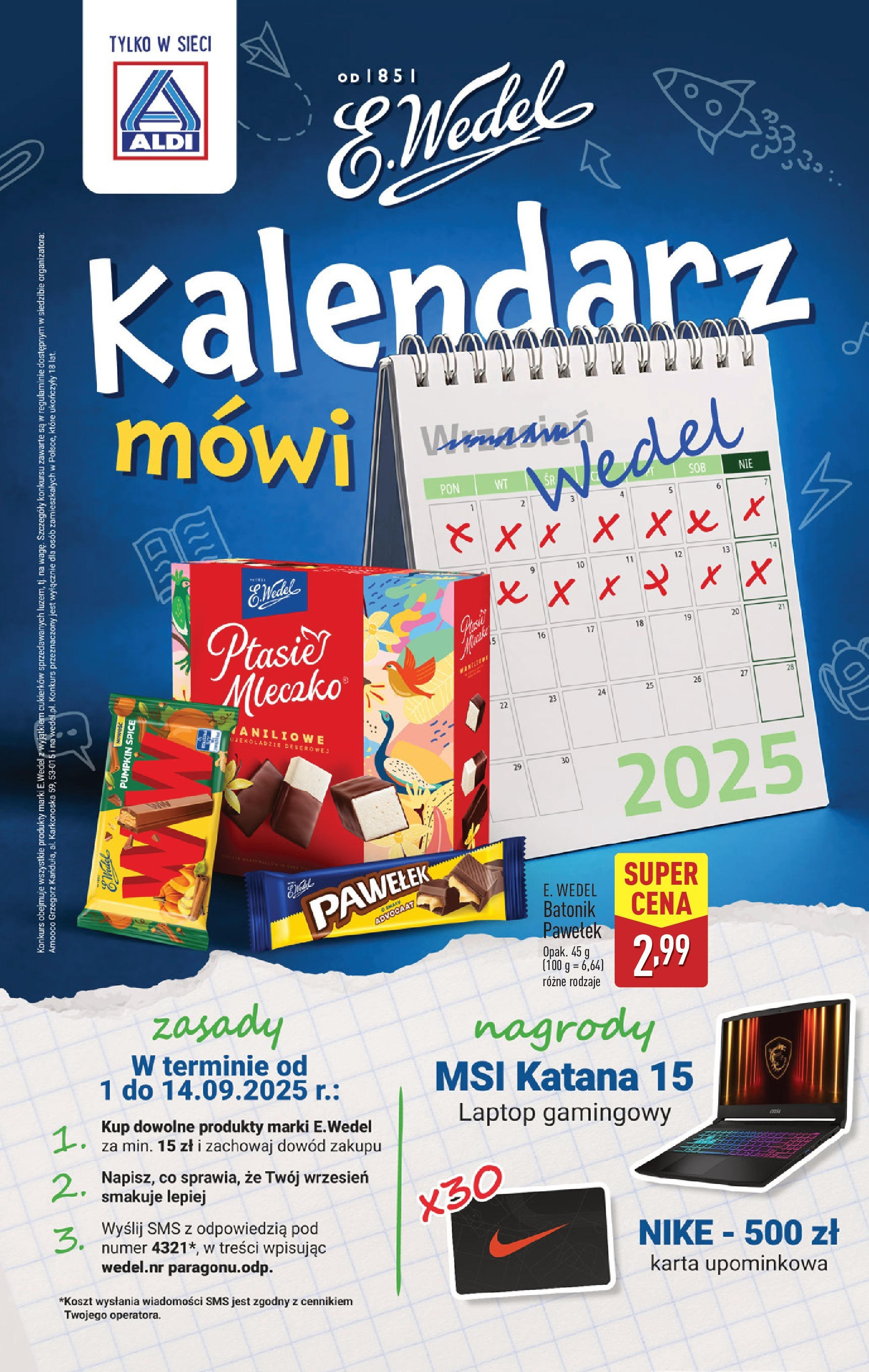 Aldi - Od czwartku 11.09 w ALDI od 10.09.2025 | Nowa PDF gazetka | Strona: 7 | Produkty: Karta, Laptop, Kalendarz Aldi - Od czwartku 11.09 w ALDI od 10.09.2025 - Ulotka PDF, promocje | Strona: 7 | Produkty: Karta, Laptop, Kalendarz
