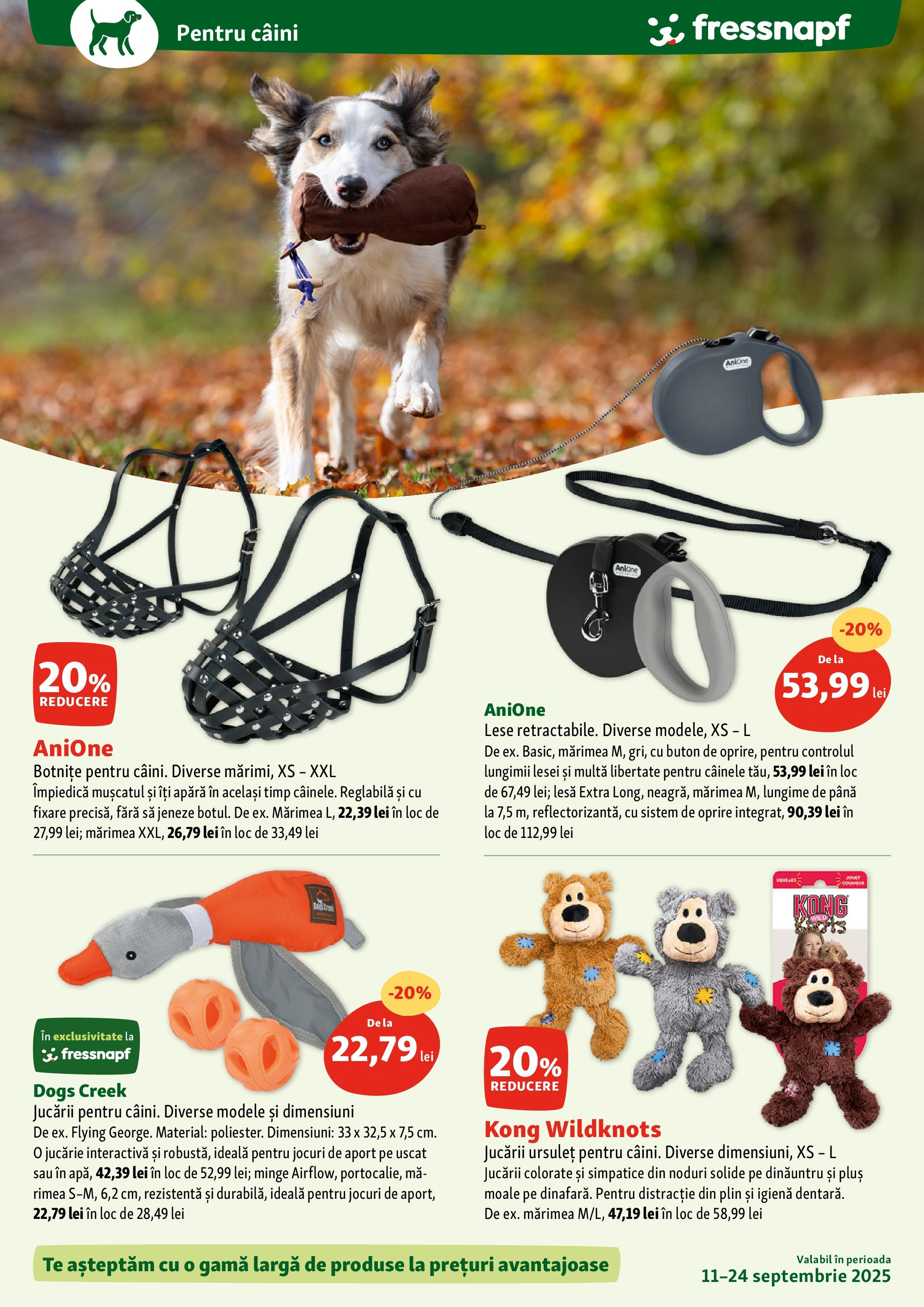 Catalog Fressnapf || Oferte de la 11.09.2025 | Pagină: 8 Catalog Fressnapf - Oferta 11.09.2025 - 24.09.2025 | Pagină: 8