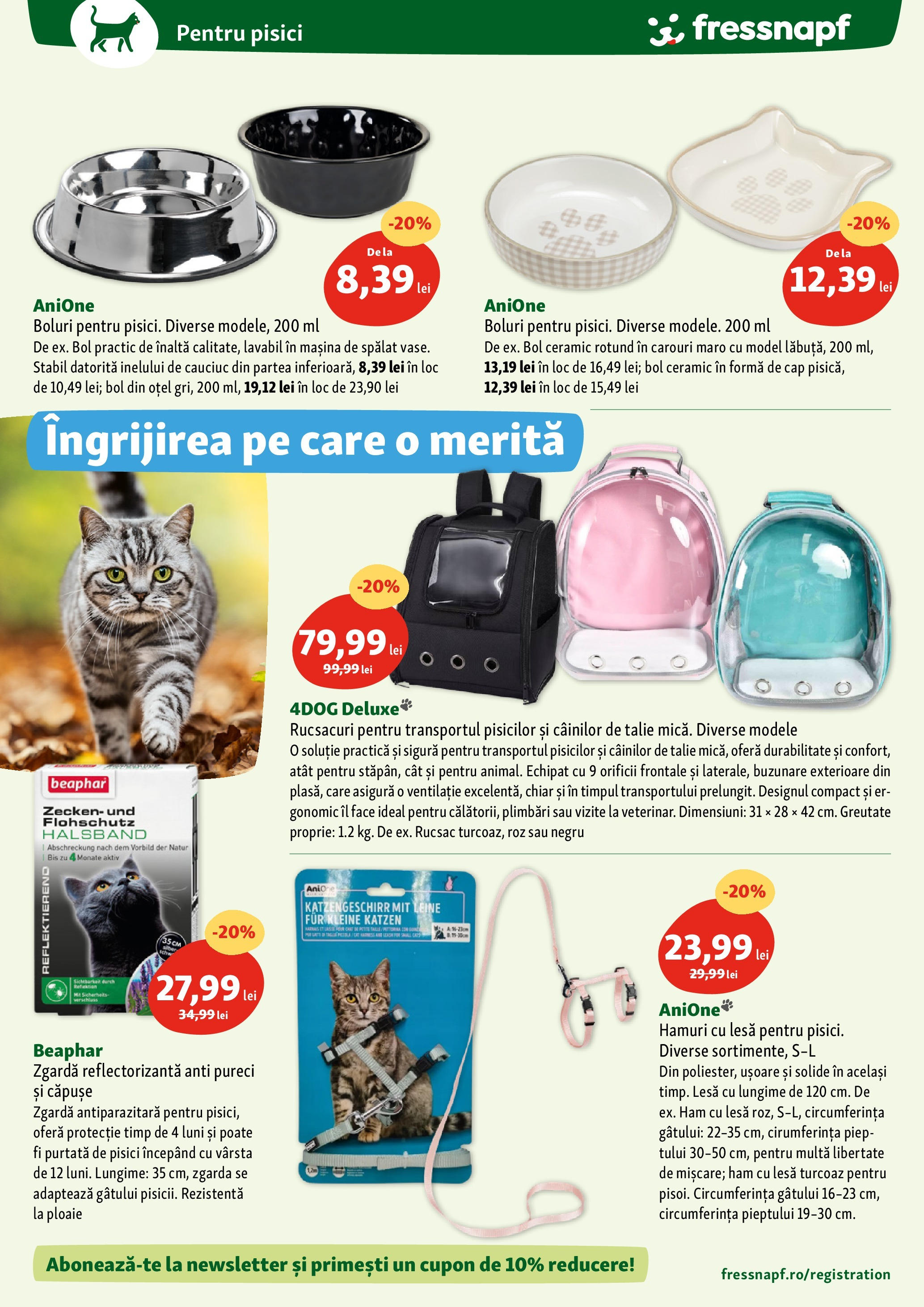 Catalog Fressnapf || Oferte de la 11.09.2025 | Pagină: 13 | Produse: Mașină De Spălat, Bol, Rucsac Catalog Fressnapf - Oferta 11.09.2025 - 24.09.2025 | Pagină: 13 | Produse: Mașină De Spălat, Bol, Rucsac