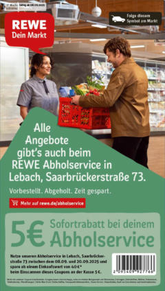 Rewe prospekt Lebach	 ab 07.09.2025 gültig