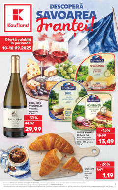 Ofertele Kaufland valabile de la 09.09.2025