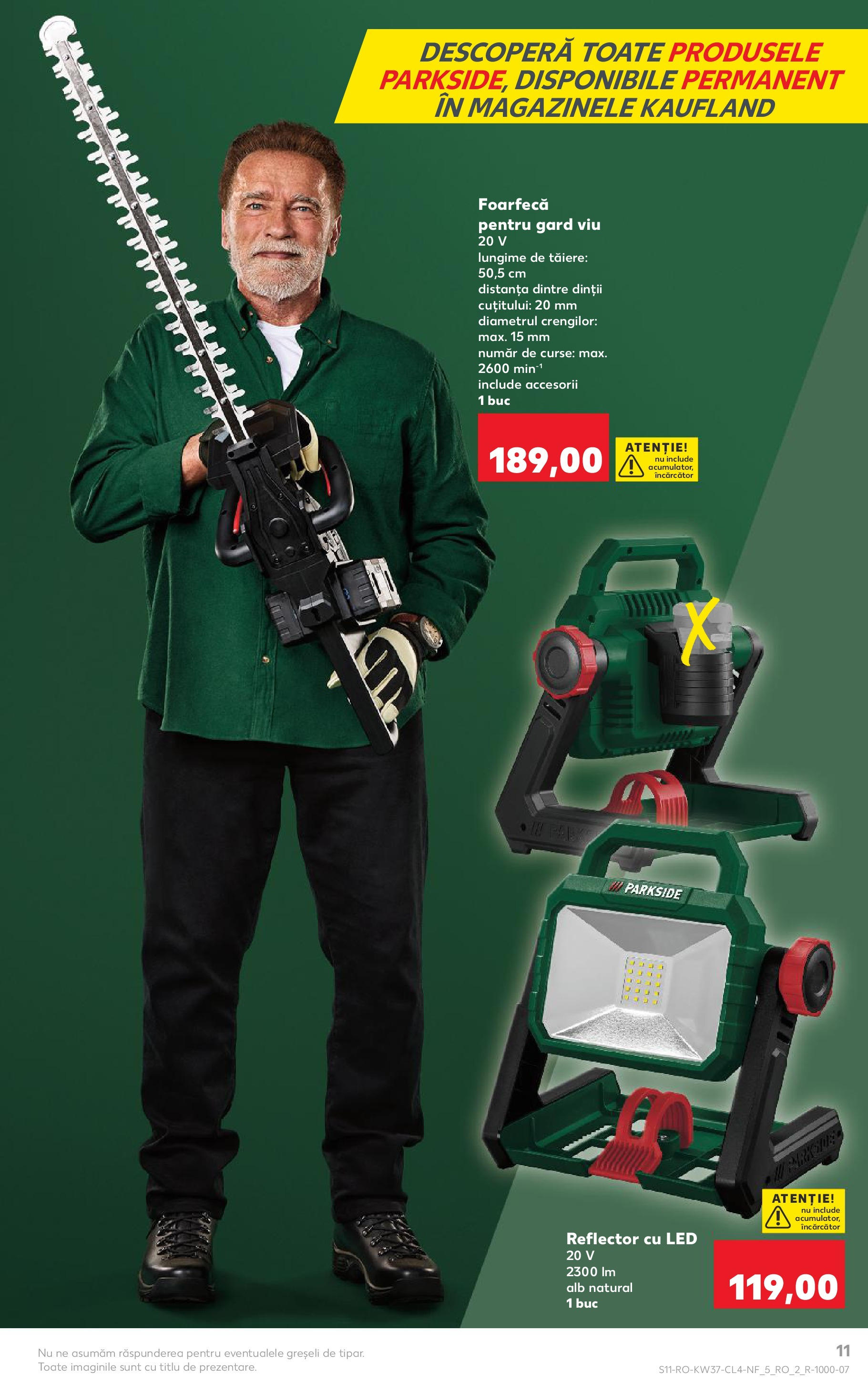 Catalog Kaufland - Ploiești 09.09.2025 - Revista si Oferta | Pagină: 11 | Produse: Trimmer, Încărcător, Babak