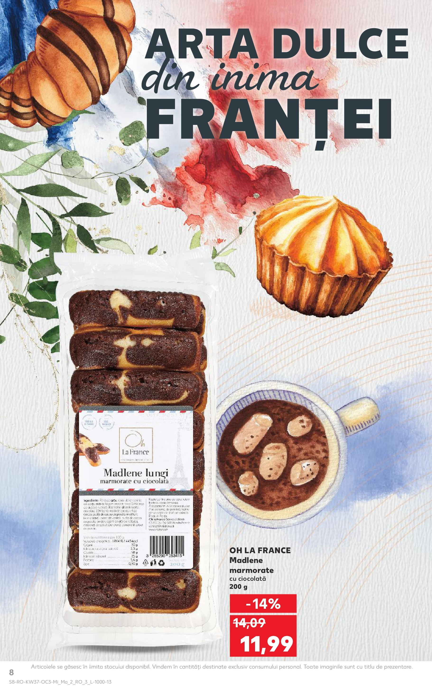 Catalog Kaufland - Domnesti 09.09.2025 - Revista si Oferta | Pagină: 8 | Produse: Ciocolată