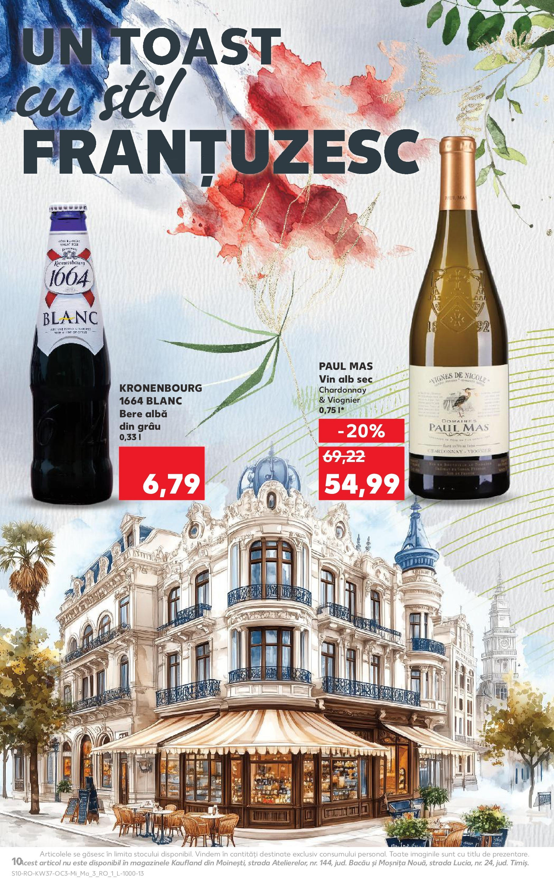 Catalog Kaufland - Domnesti 09.09.2025 - Revista si Oferta | Pagină: 10 | Produse: Vin, Bere