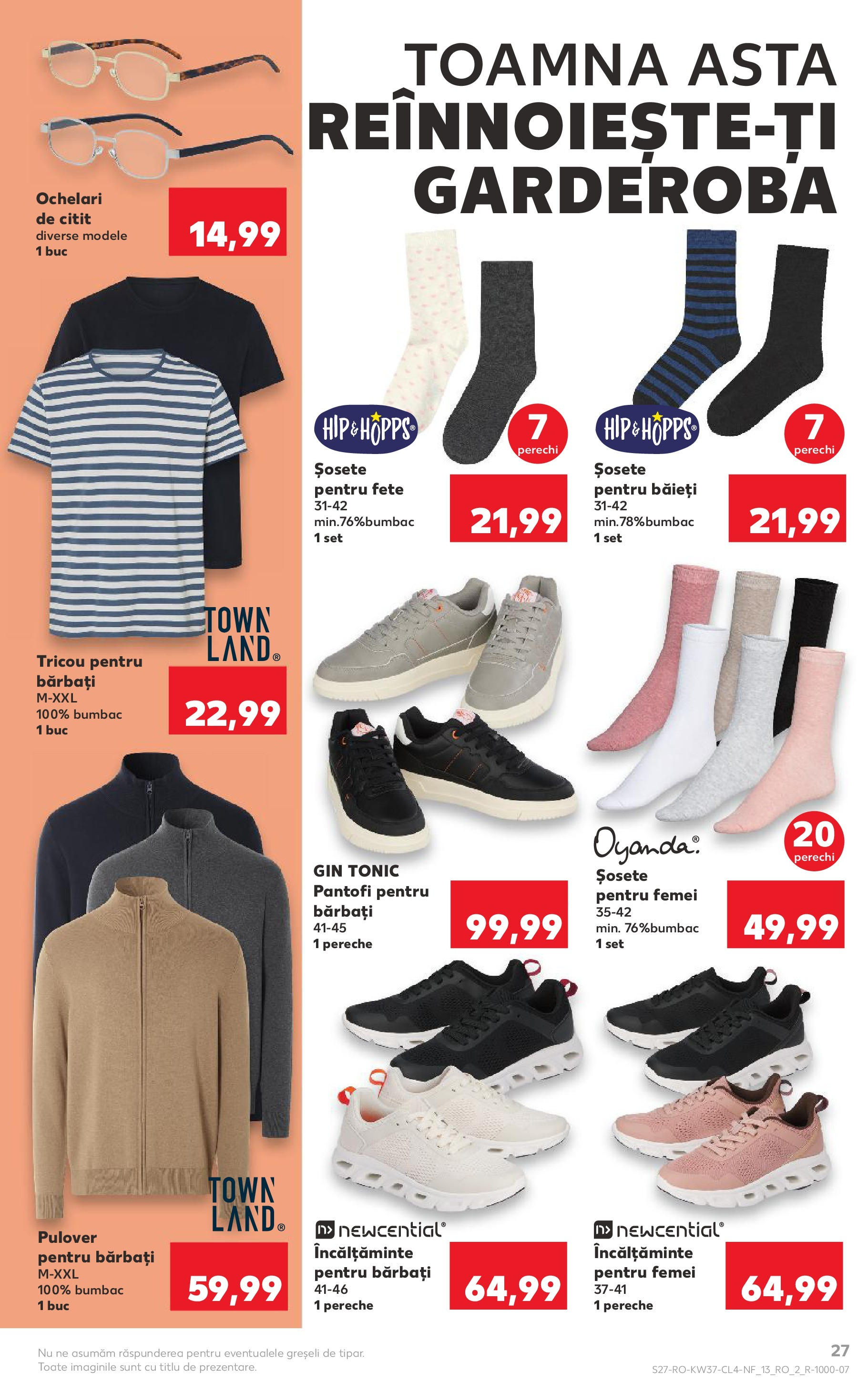 Catalog Kaufland - Ploiești 09.09.2025 - Revista si Oferta | Pagină: 27 | Produse: Kestane, Gin, Bornoz takımı, Pulover