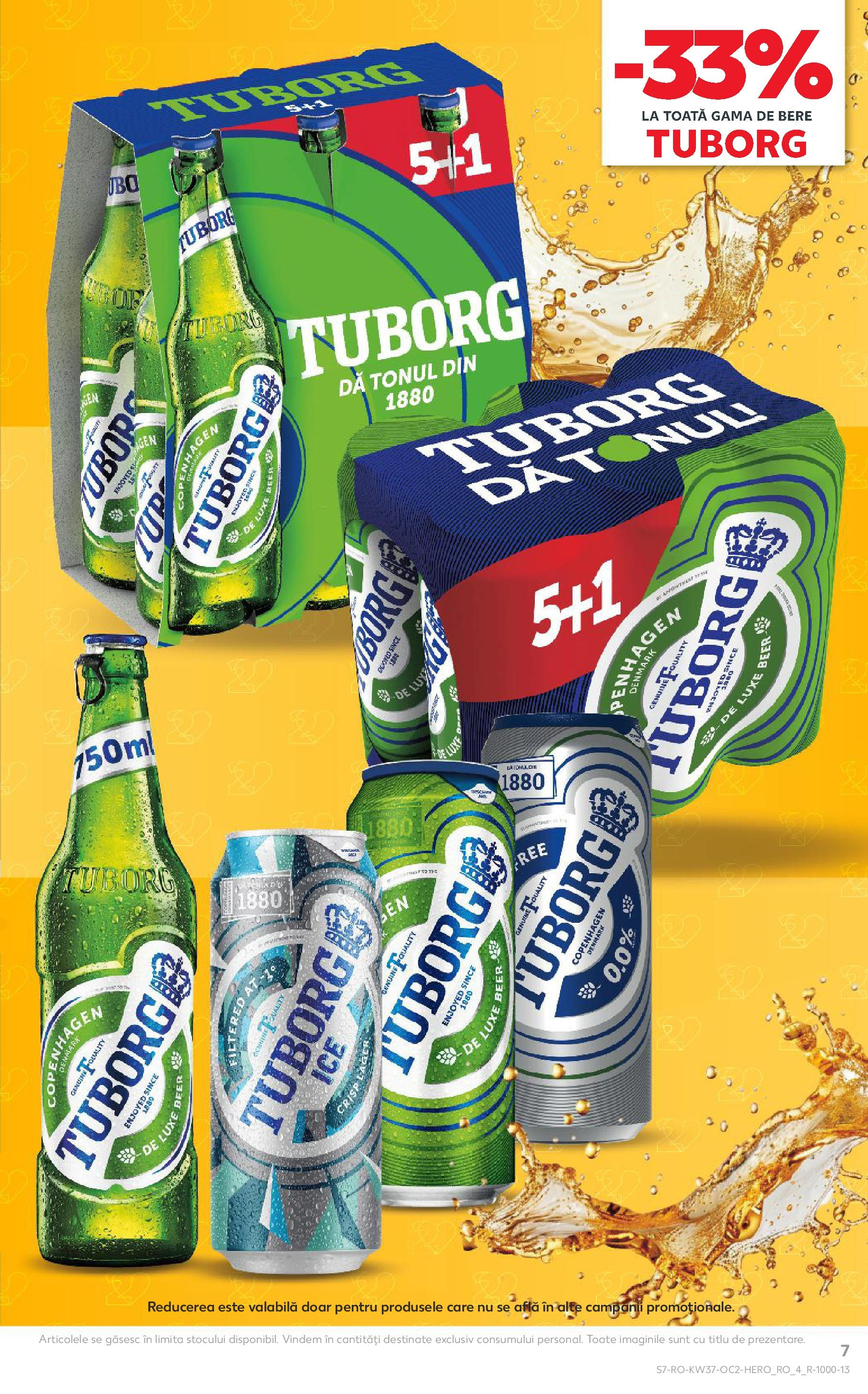 Catalog Kaufland - Pitești 09.09.2025 - Revista si Oferta | Pagină: 7 | Produse: Bere
