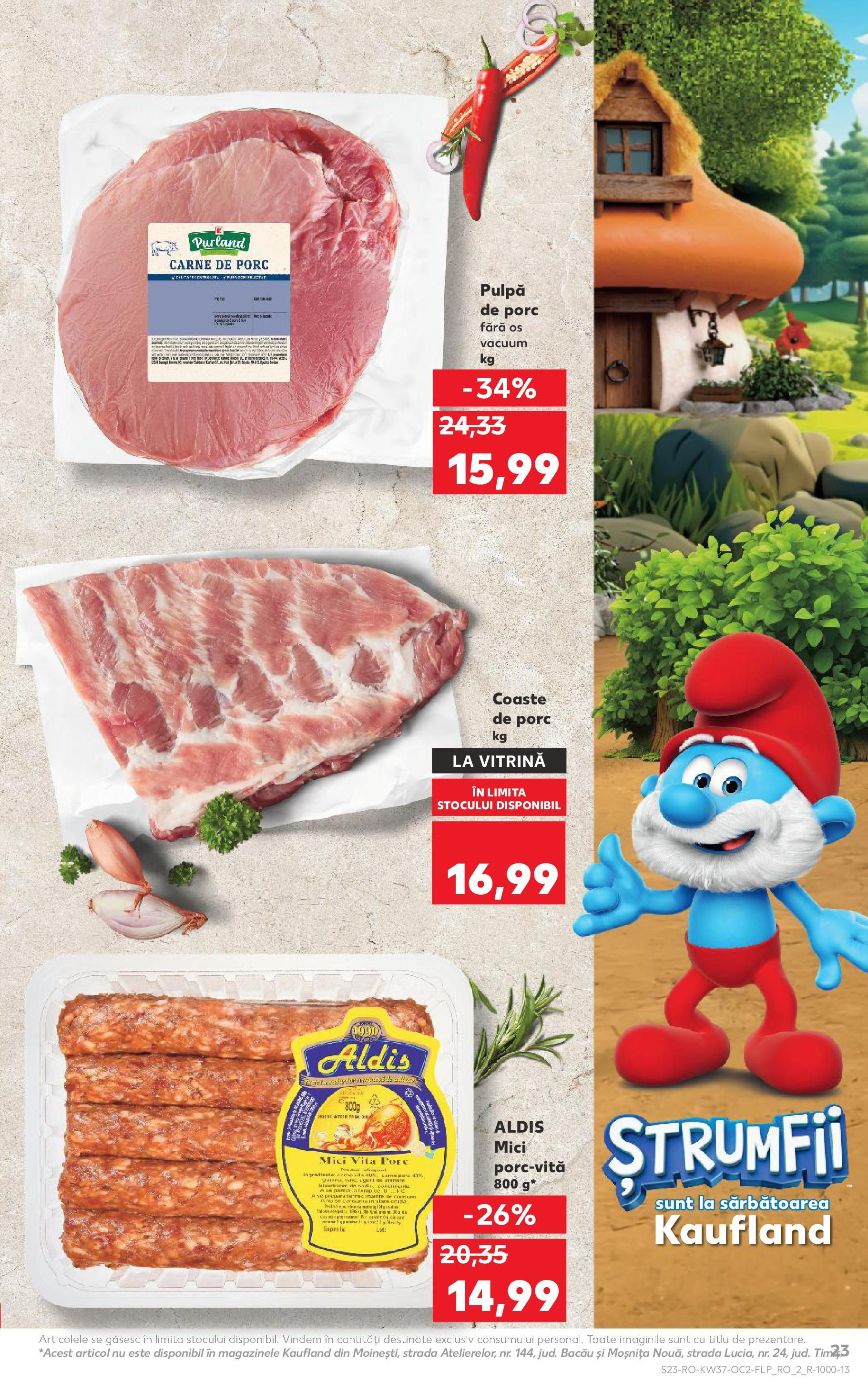 Catalog Kaufland - Pitești 09.09.2025 - Revista si Oferta | Pagină: 23 | Produse: Vitrină, Mici, Carne De Porc