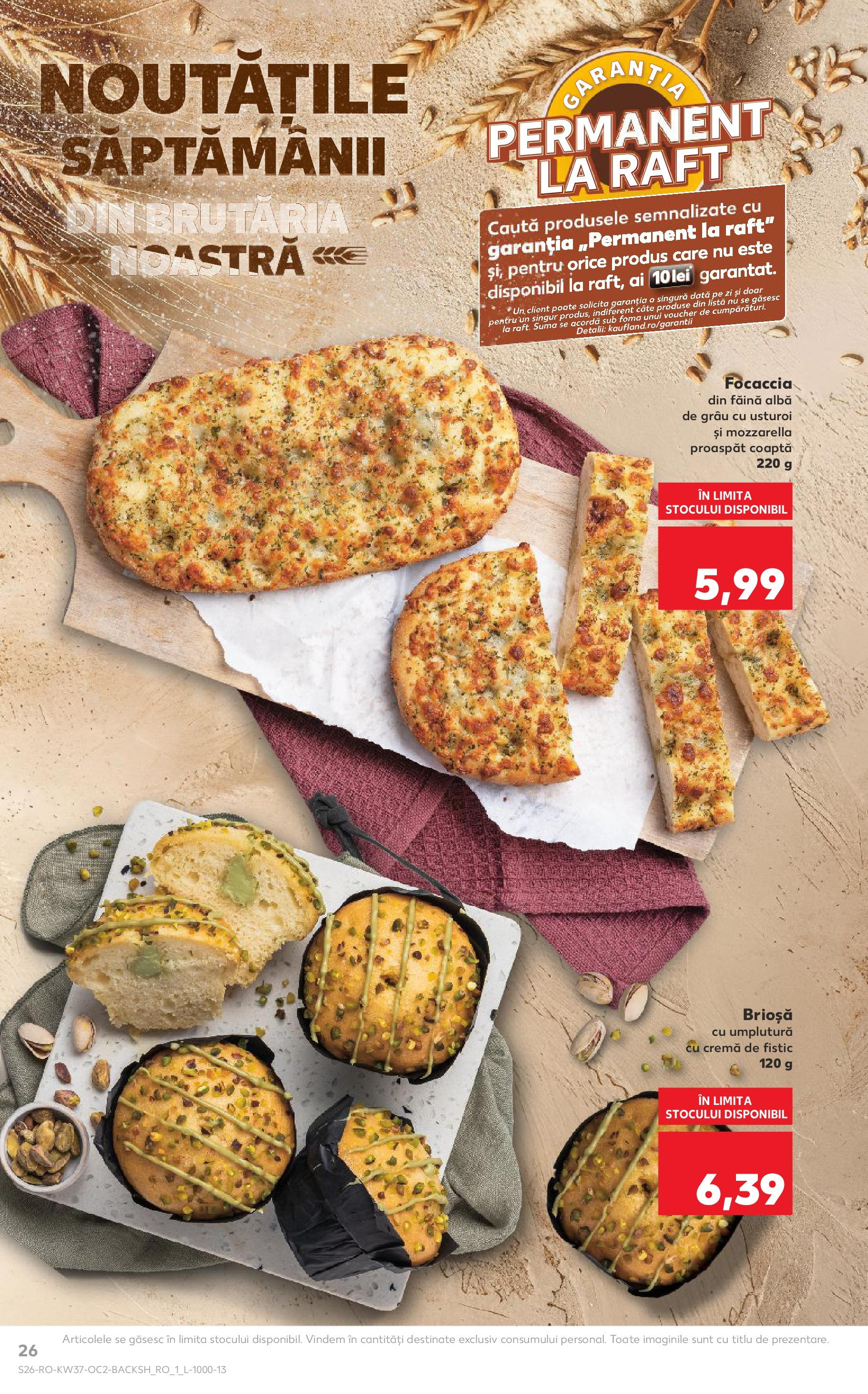 Catalog Kaufland - Pitești 09.09.2025 - Revista si Oferta | Pagină: 26 | Produse: Raft, Cremă, Făină, Fistic