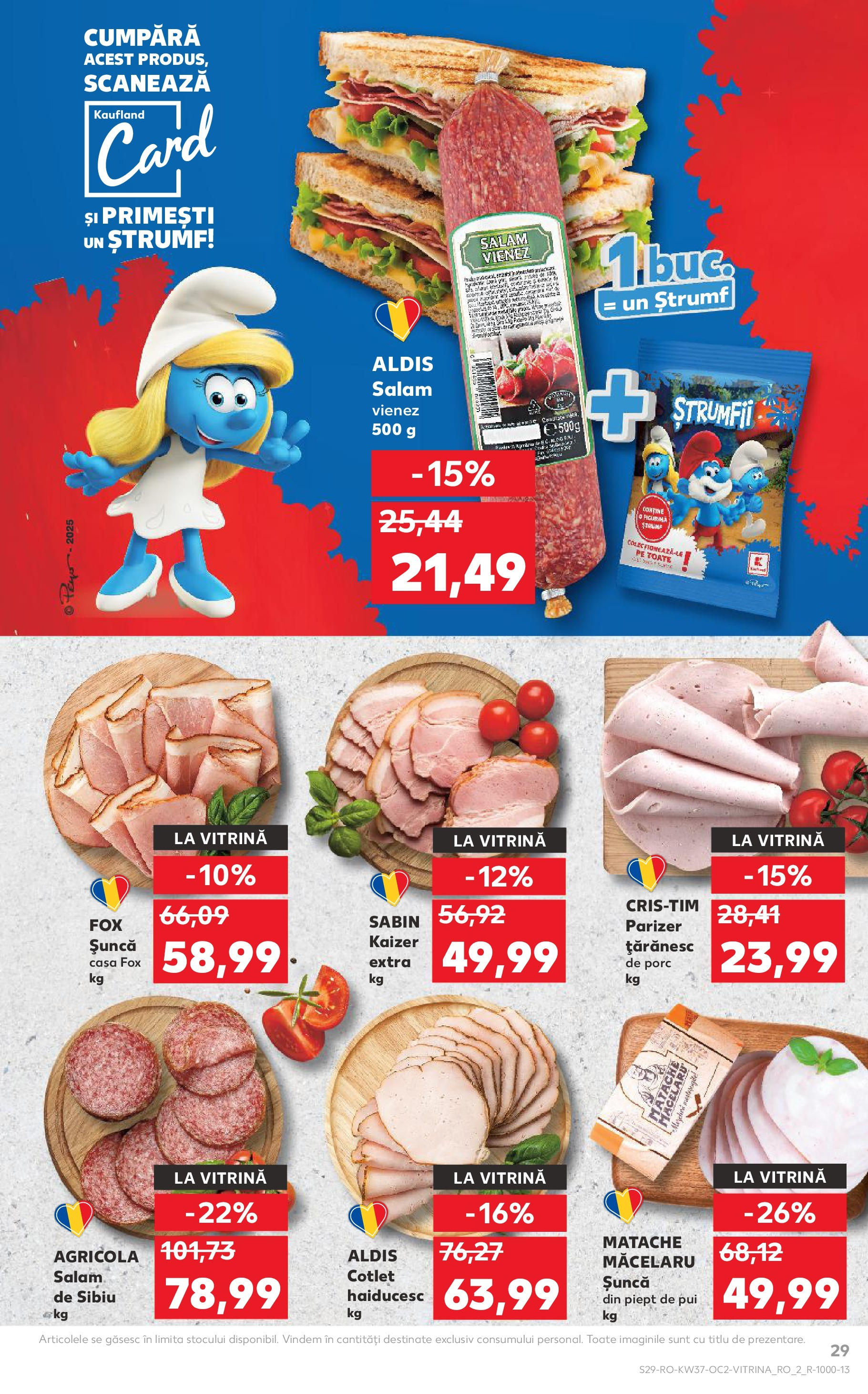 Catalog Kaufland - Pitești 09.09.2025 - Revista si Oferta | Pagină: 29 | Produse: Lait de coco, Hacıyatmaz Kedi Oyuncağı, Șuncă, Parizer