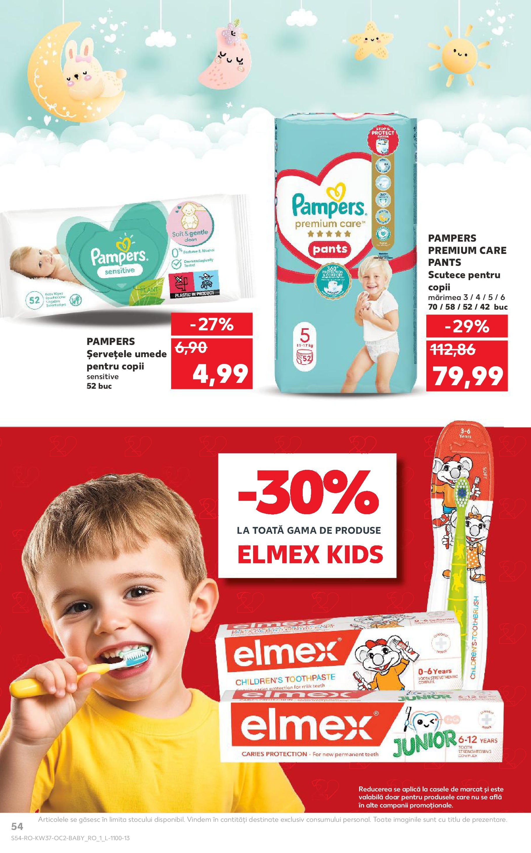 Catalog Kaufland - Sfântu Gheorghe 09.09.2025 - Revista si Oferta | Pagină: 54 | Produse: Pomelo, Pirinç gevreği, Șervețele umede, Scutece