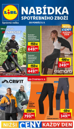 Náhled letáku Lidl - Lidl leták do 14.09.2025 od 09.09.2025