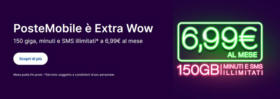 Poste Mobile e Extra Wow