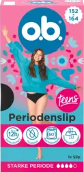 o.b. Periodenunterwäsche Slip Teens Gr. 152-164