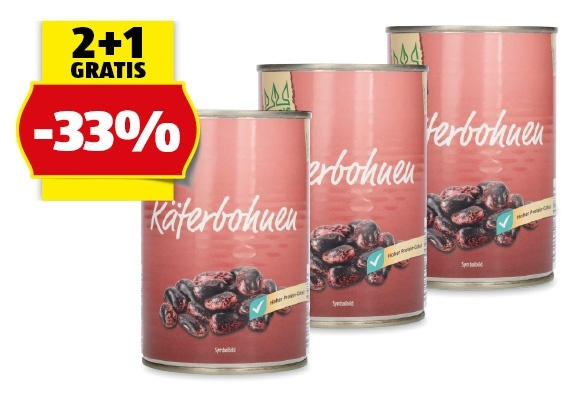 KING’S CROWN Käferbohnen, 400 g