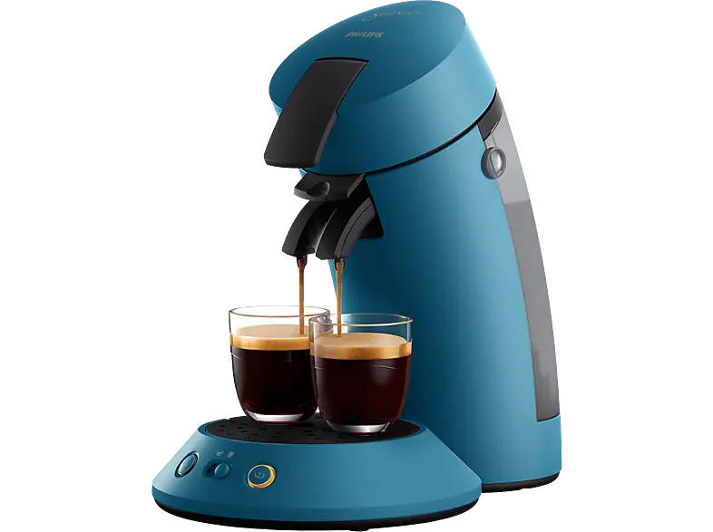 Philips CSA210/00 Senseo Original PLUS Kaffeepadmaschine, Taubenblau