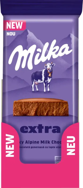 MILKA Mлечен шоколад различни видове