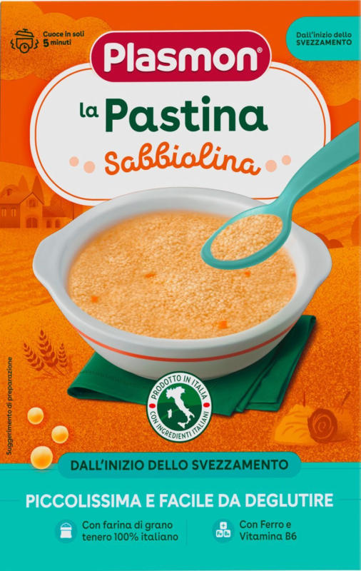 Plasmon Паста различни видове