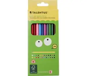 TALENTUS Цветни моливи триъгълни